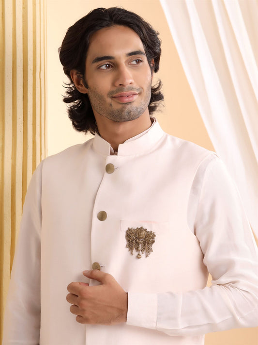 Regal Lion Crest Brooch