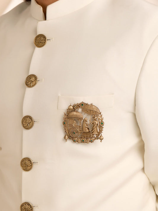 Royal Wedding Procession Brooch