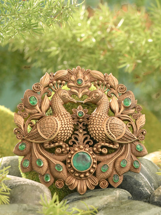 Peacock Splendor Brooch