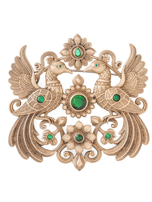 Peacock Enchantment Brooch