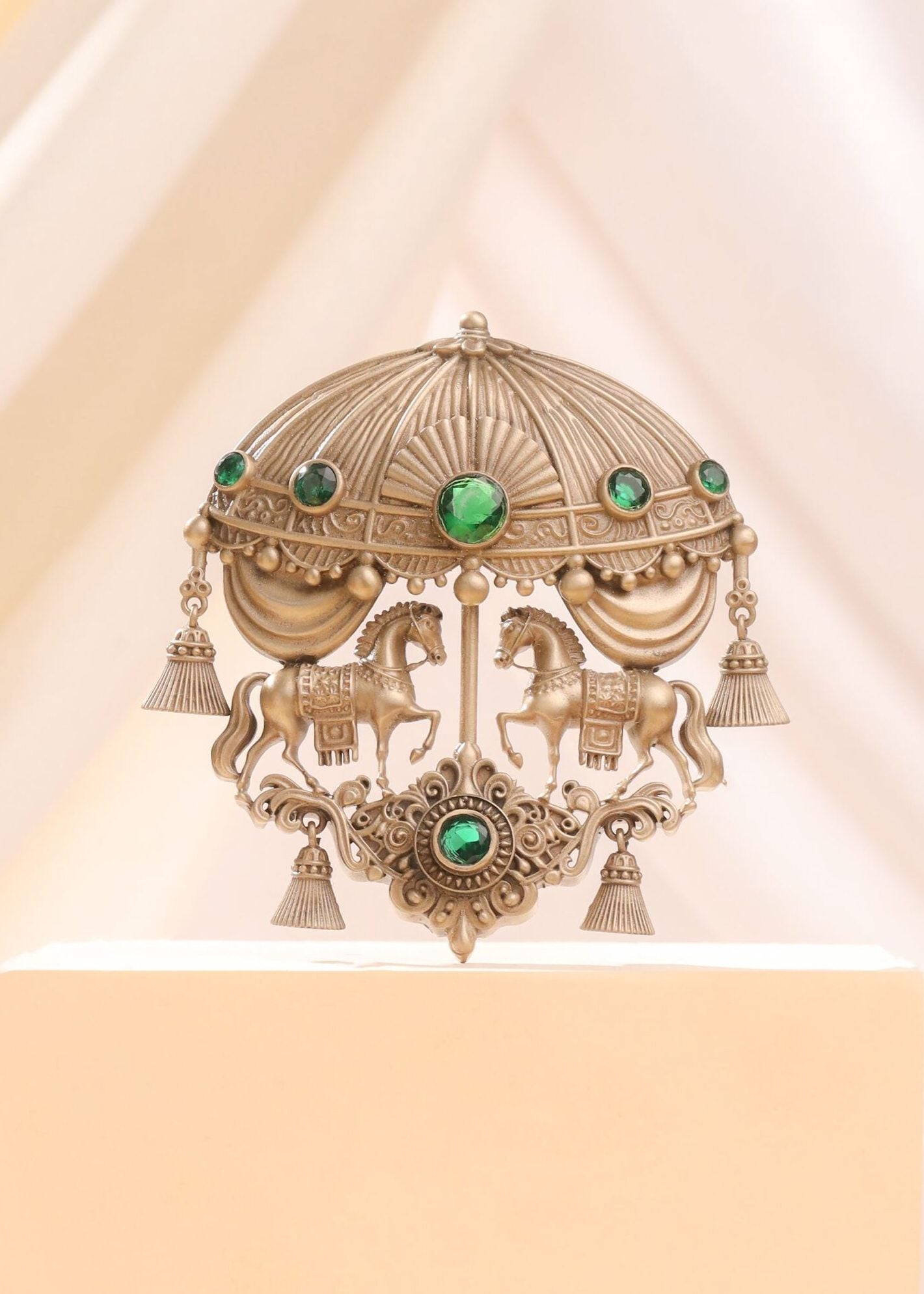 Regal Carousel Brooch