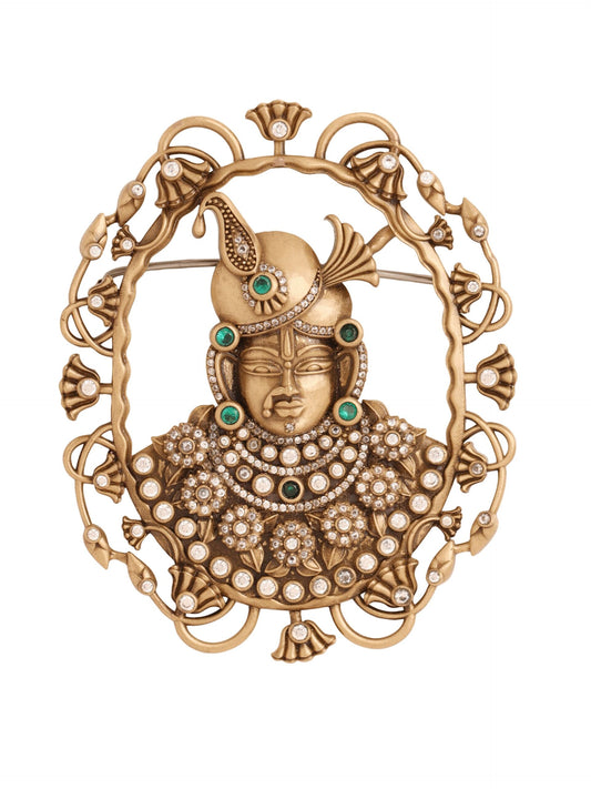 Regal Shrinathji Brooch