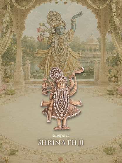 Divine Shrinathji Brooch