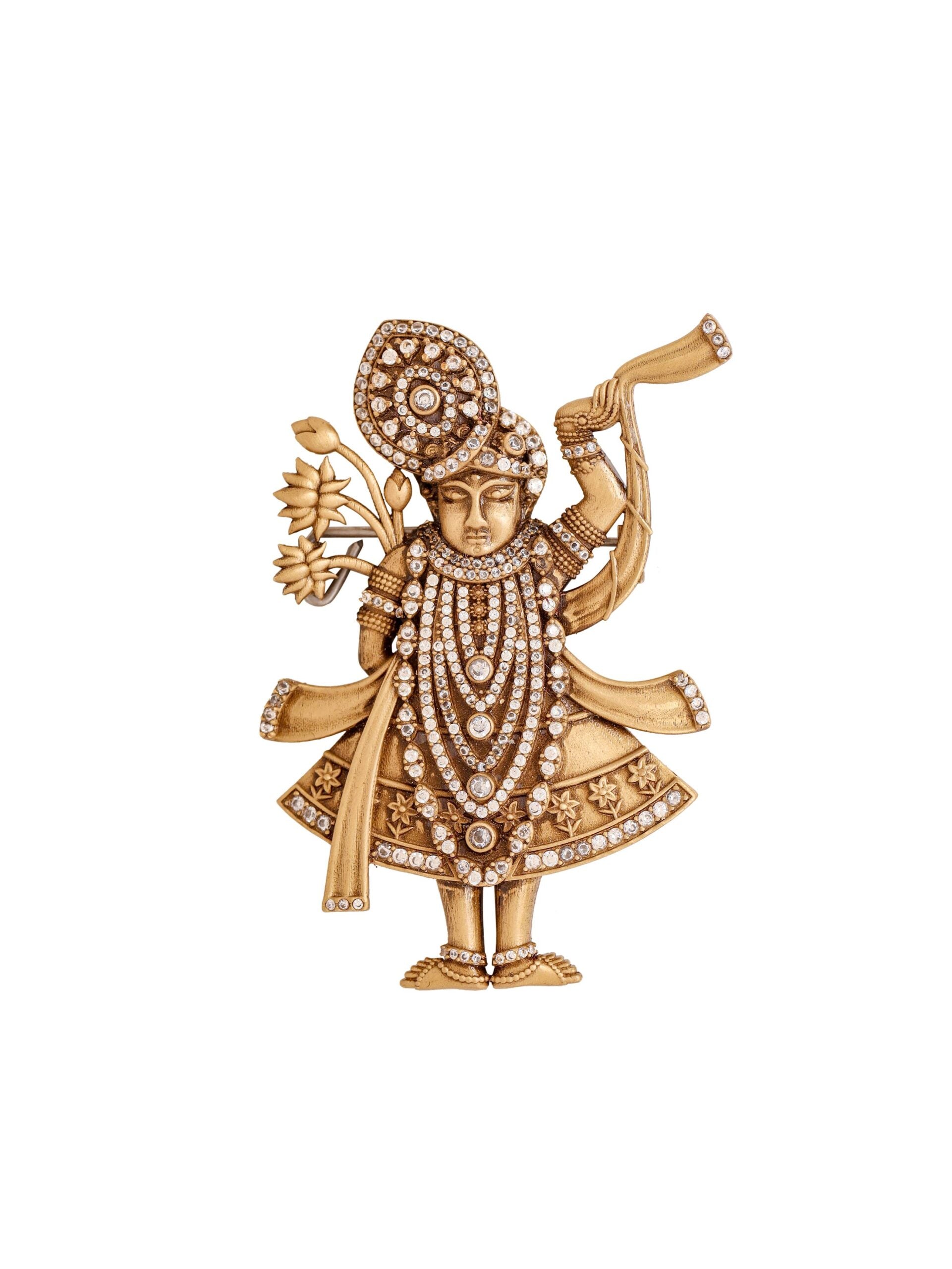 Divine Shrinathji Brooch - Buy from Cosa Nostraa