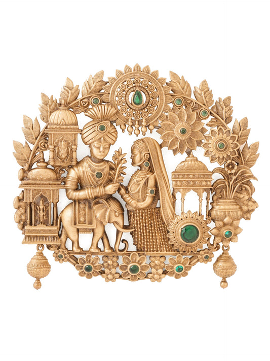 Royal Bride Groom Brooch