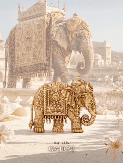 Heritage Elephant Adorned Brooch