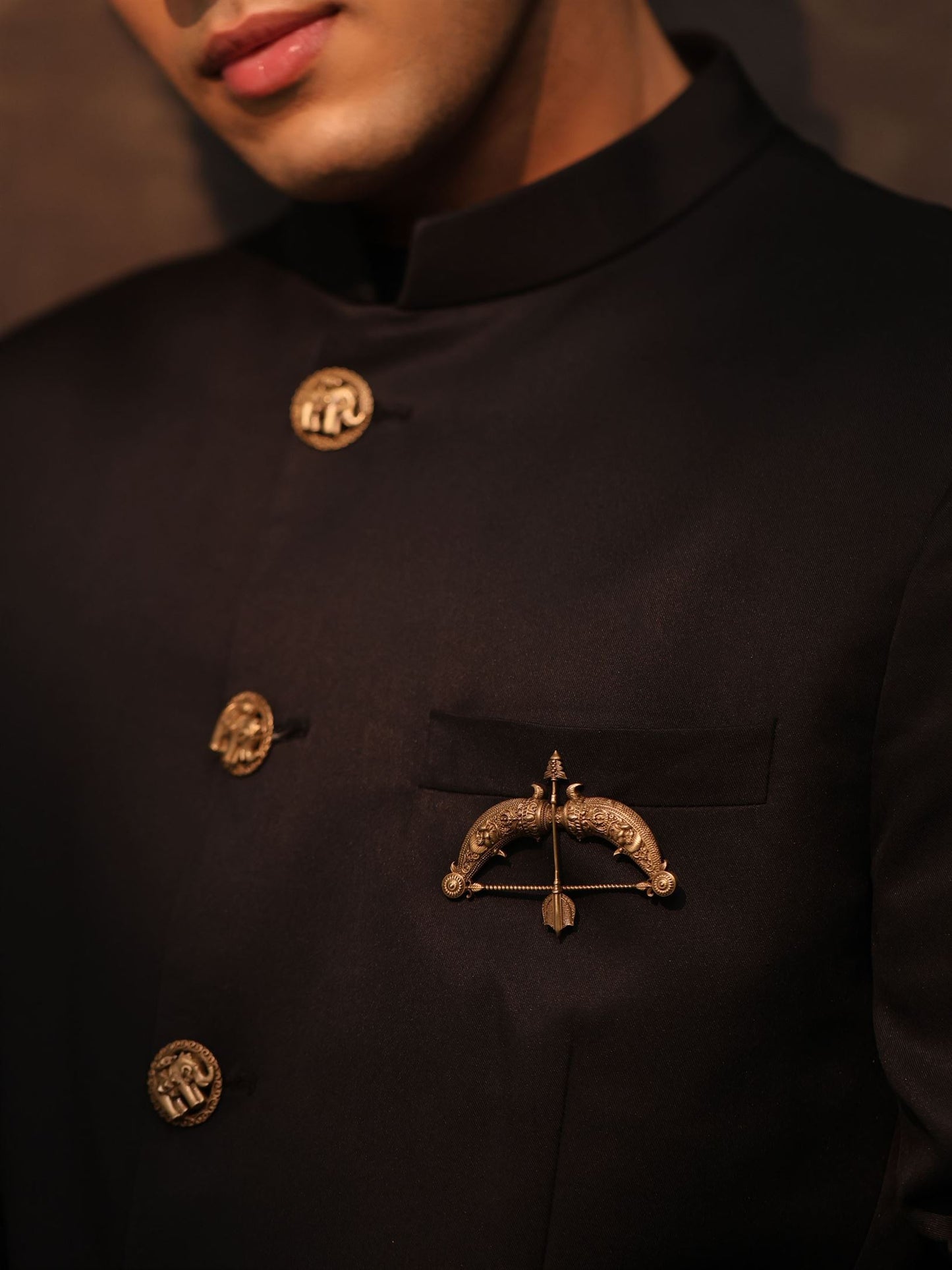 Ram Dhanush Brooch