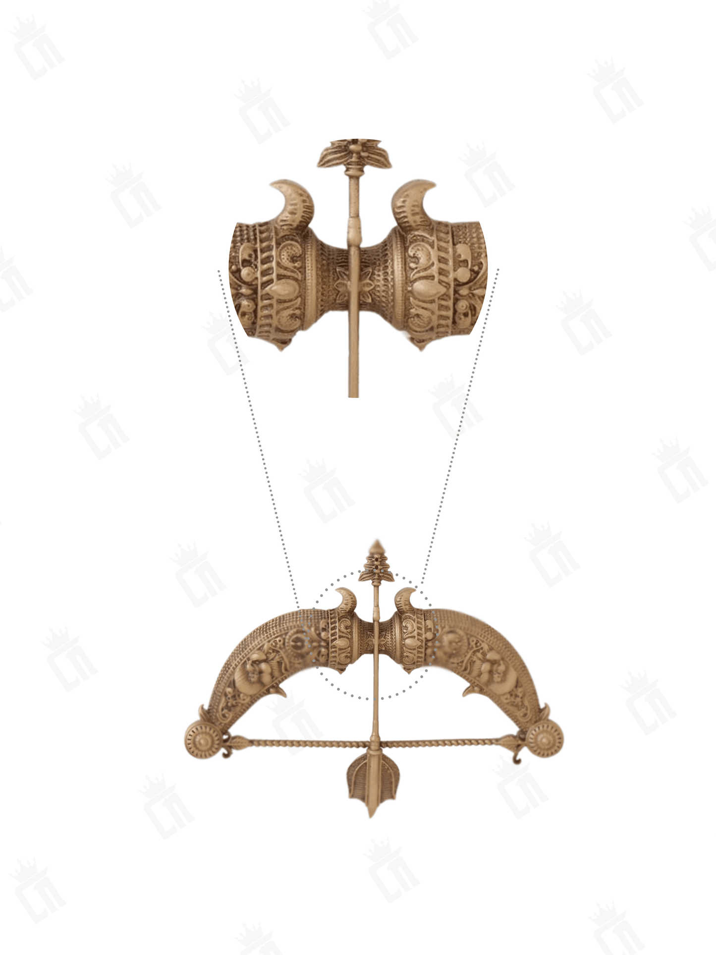Ram Dhanush Brooch
