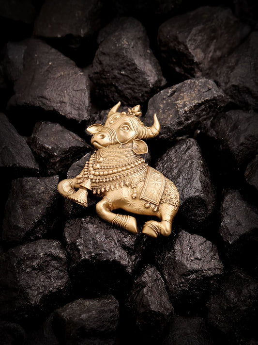 Divine Nandi Brooch