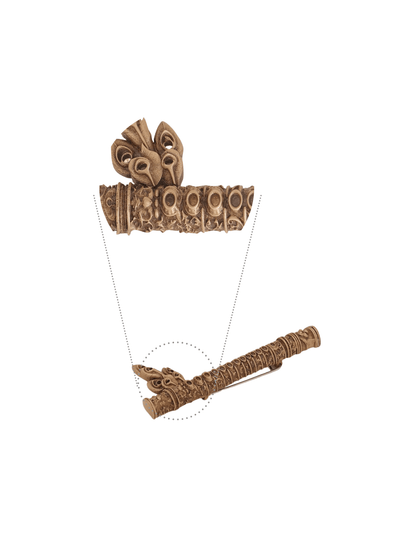 Heritage Flute Brooch