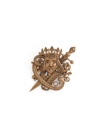 King of Spades Brooch