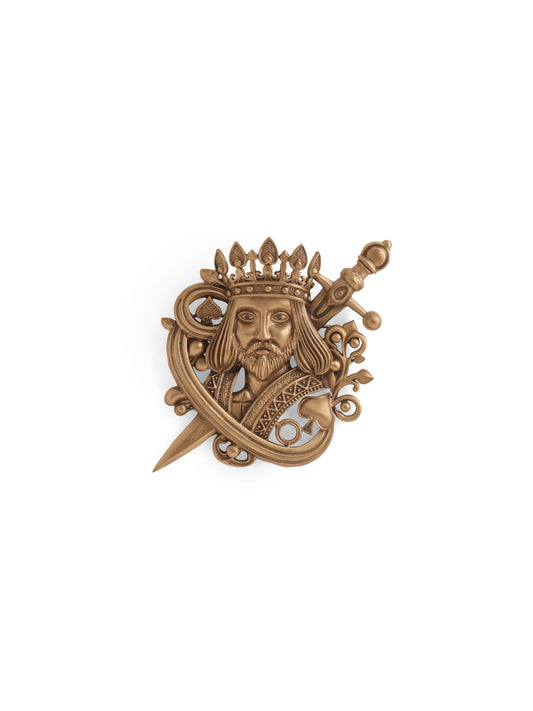 King of Spades Brooch