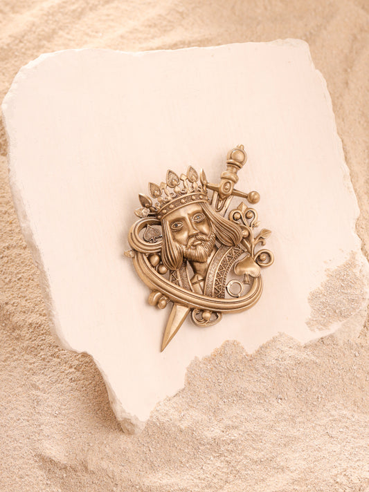 King of Spades Brooch