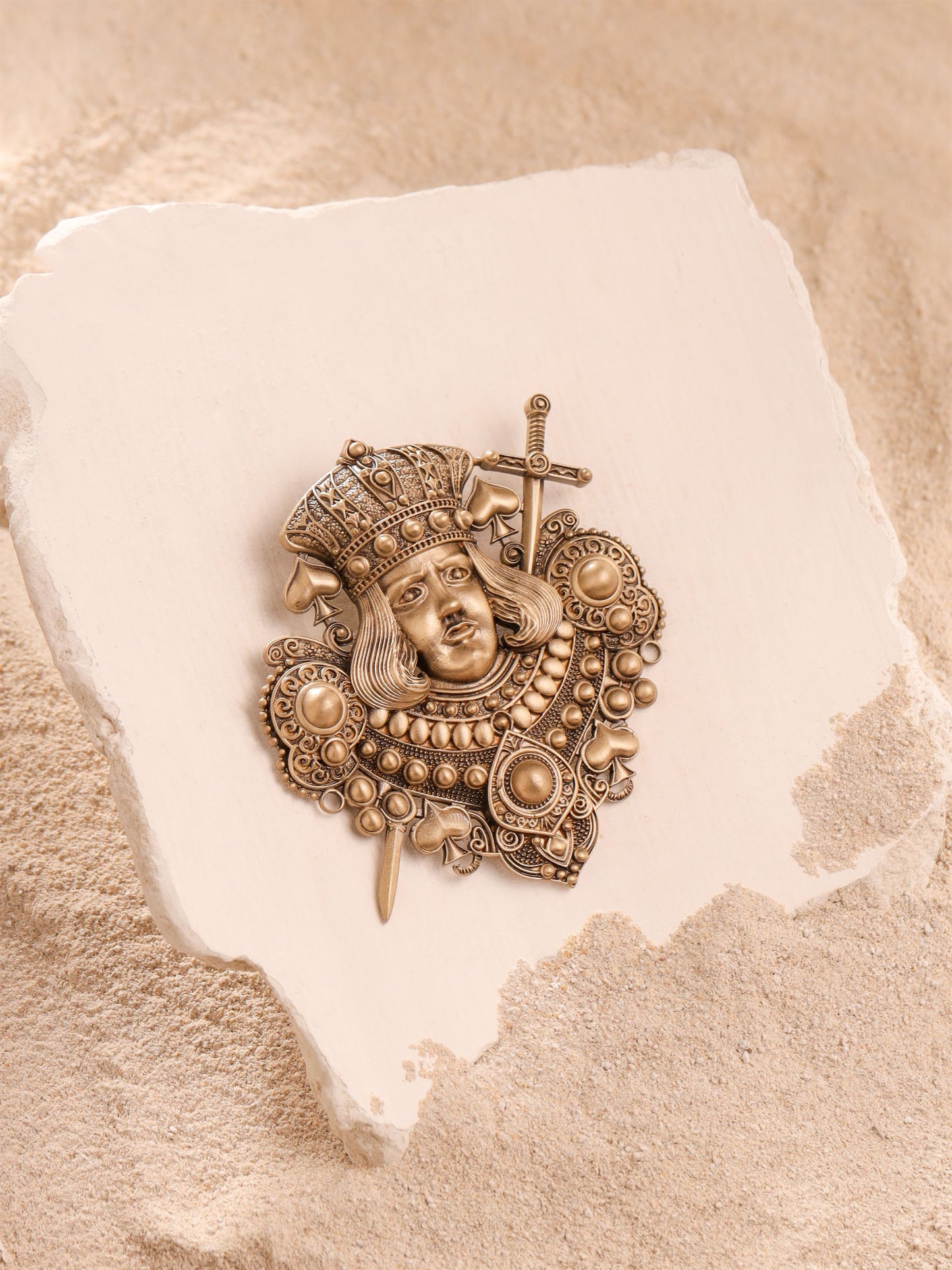 Majestic King Brooch