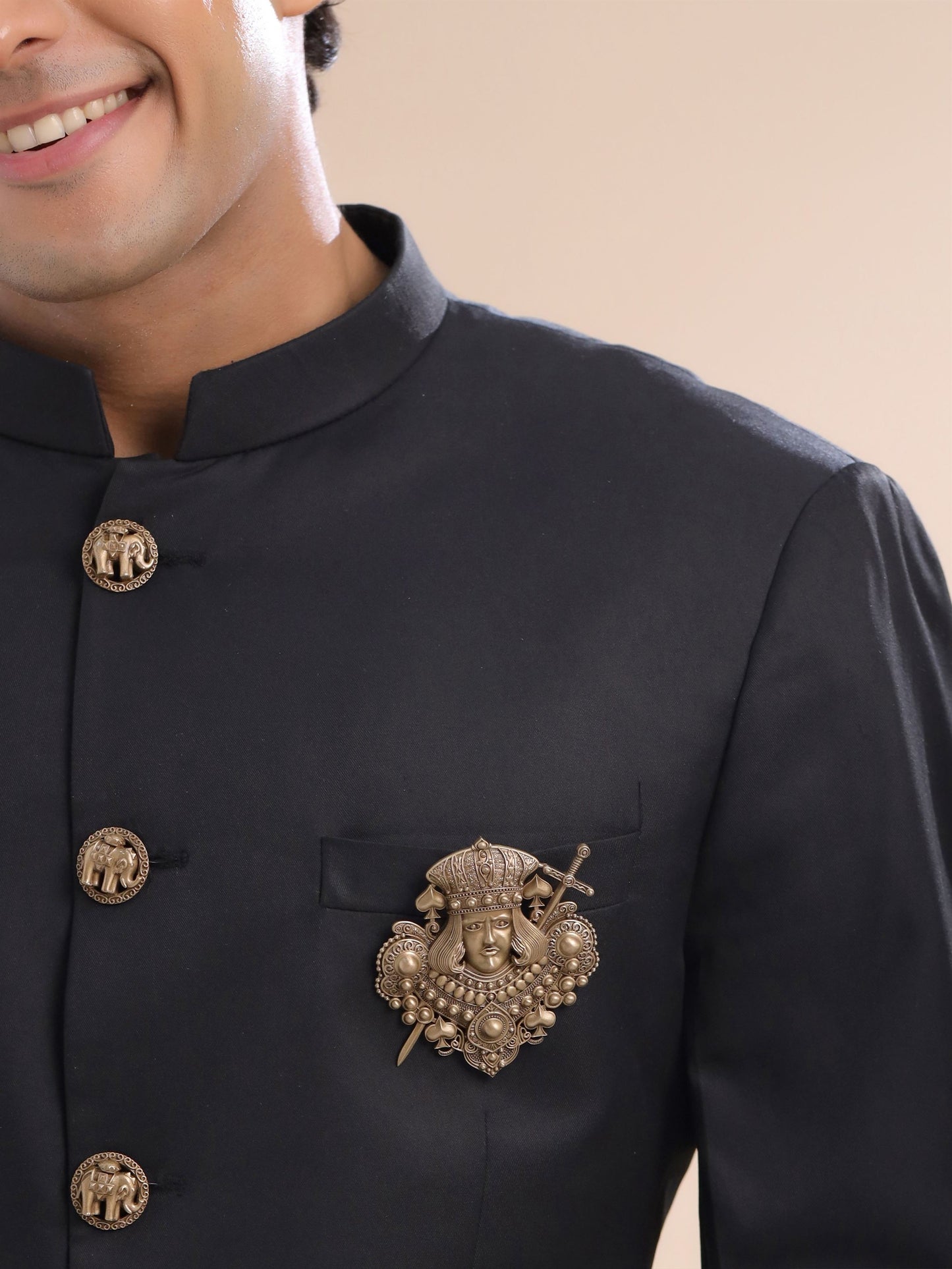 Majestic King Brooch