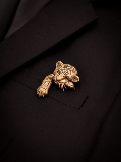 Whispering Stripes Brooch