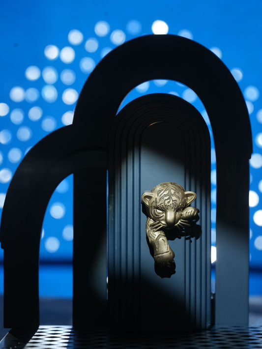 Whispering Stripes Brooch