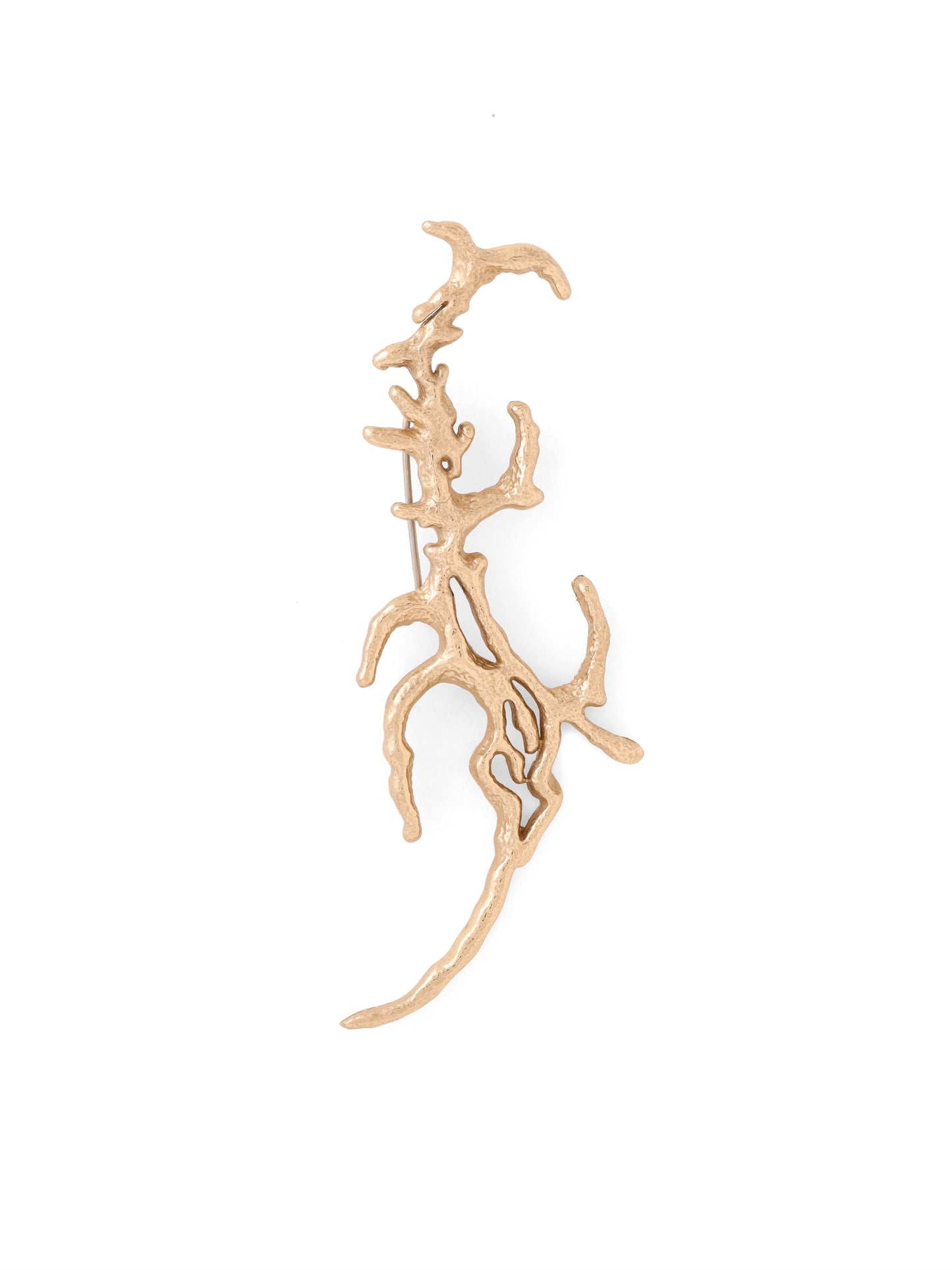 Coral Branch Brooch