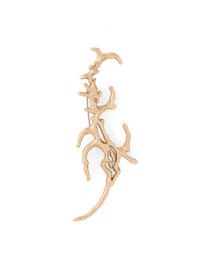 Coral Branch Brooch
