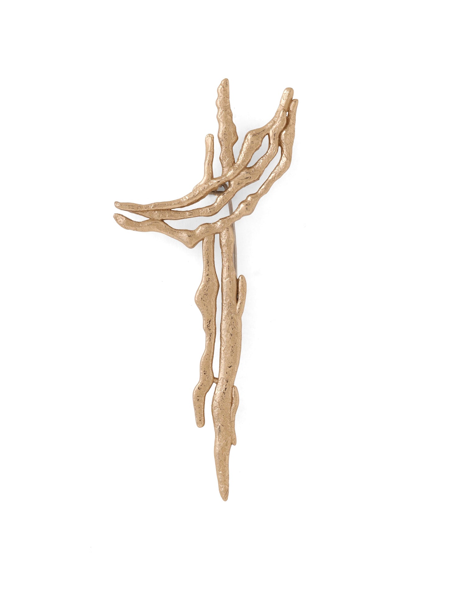 Golden Drift Brooch