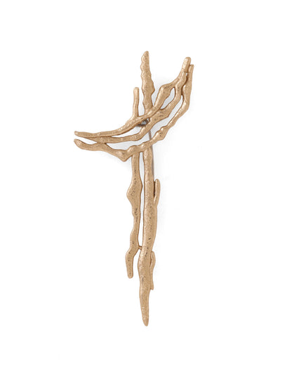 Golden Drift Brooch