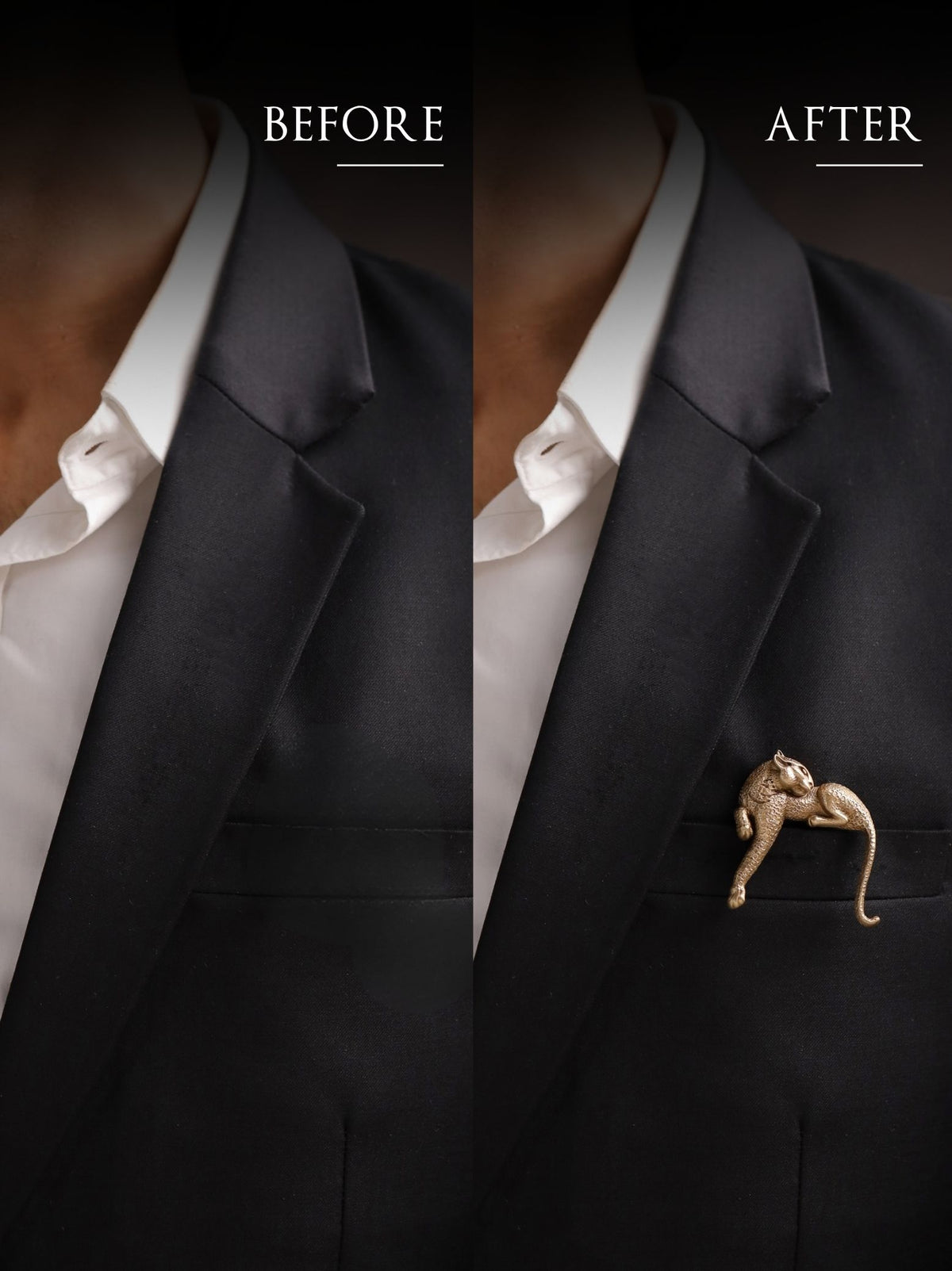 Silent Stalker Brooch