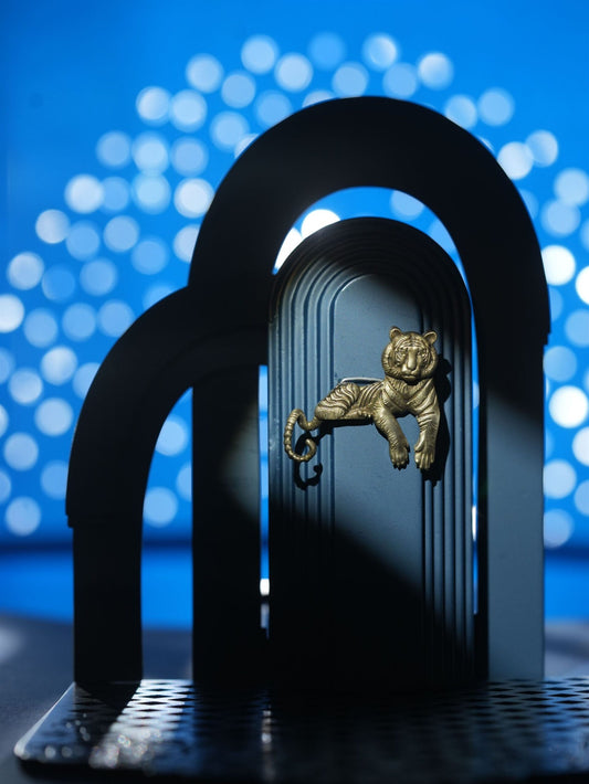 Enigmatic Stripes Brooch