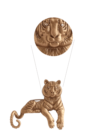 Enigmatic Stripes Brooch