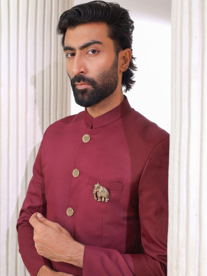 The Regal Elephant Brooch