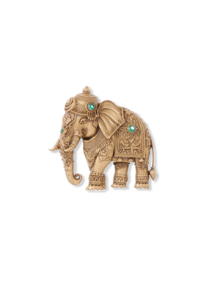 The Regal Elephant Brooch