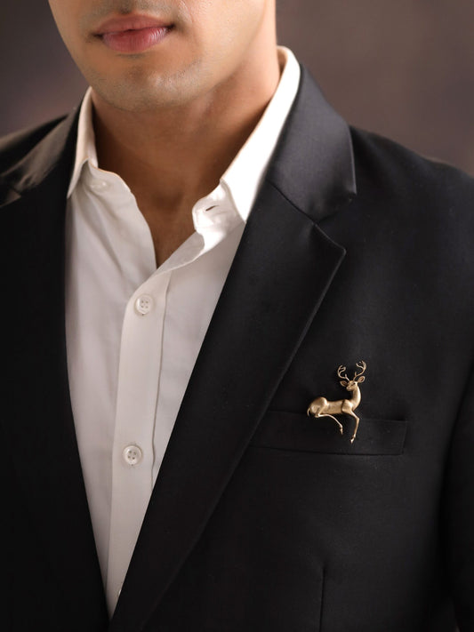 The Divine Stag Brooch