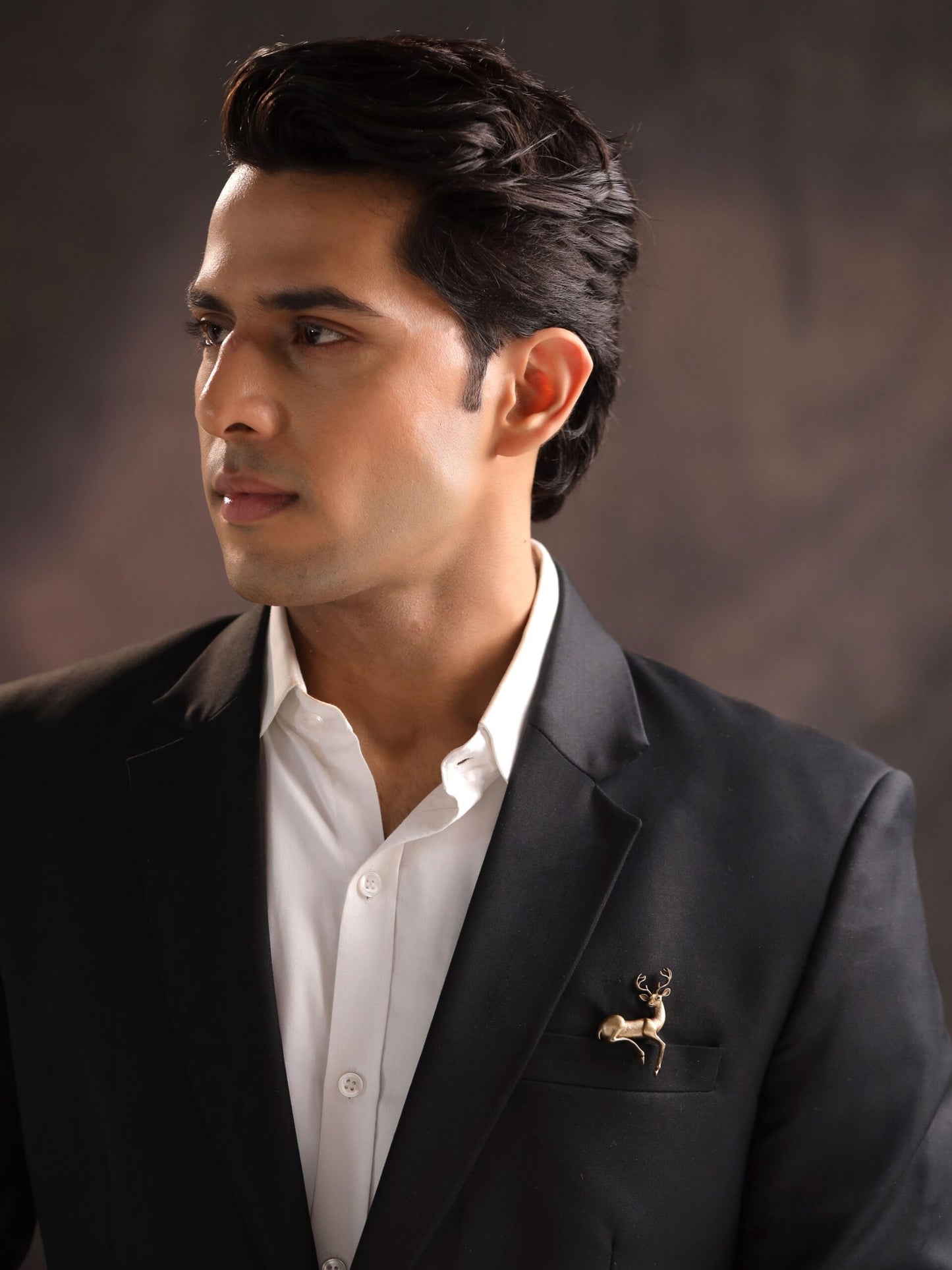 The Divine Stag Brooch