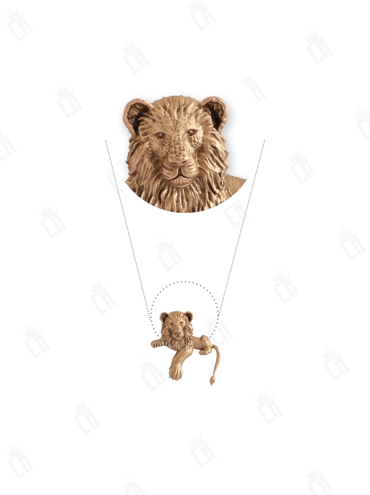 the Imperium Lion Brooch