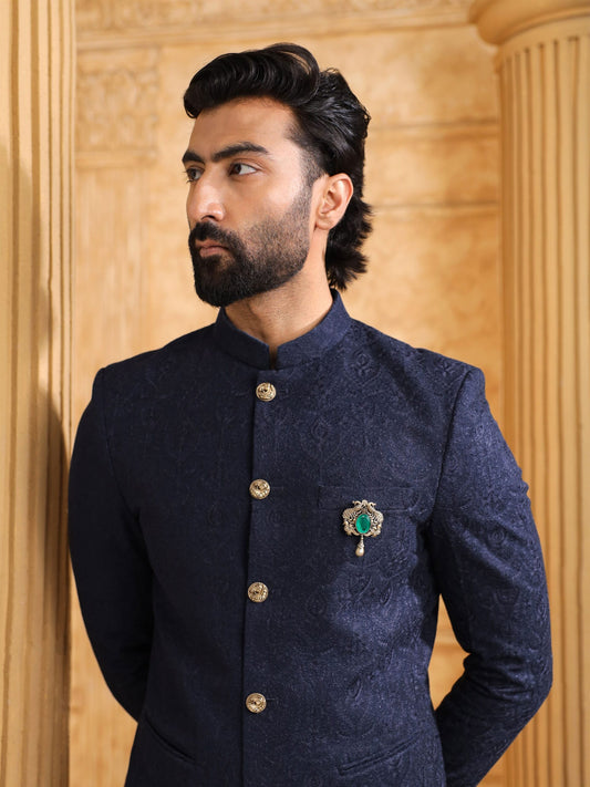 The Royal Peacock Harmony Brooch