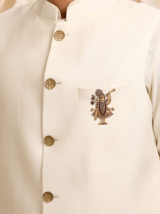 Divine Shrinathji Brooch