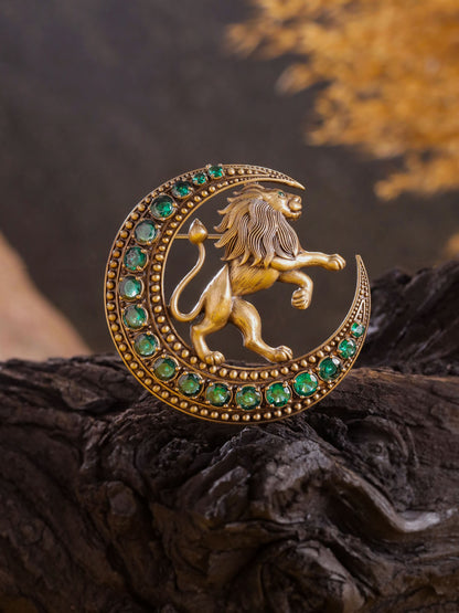 Crowned Heritage Brooch