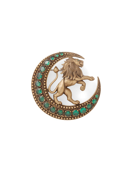 Crowned Heritage Brooch