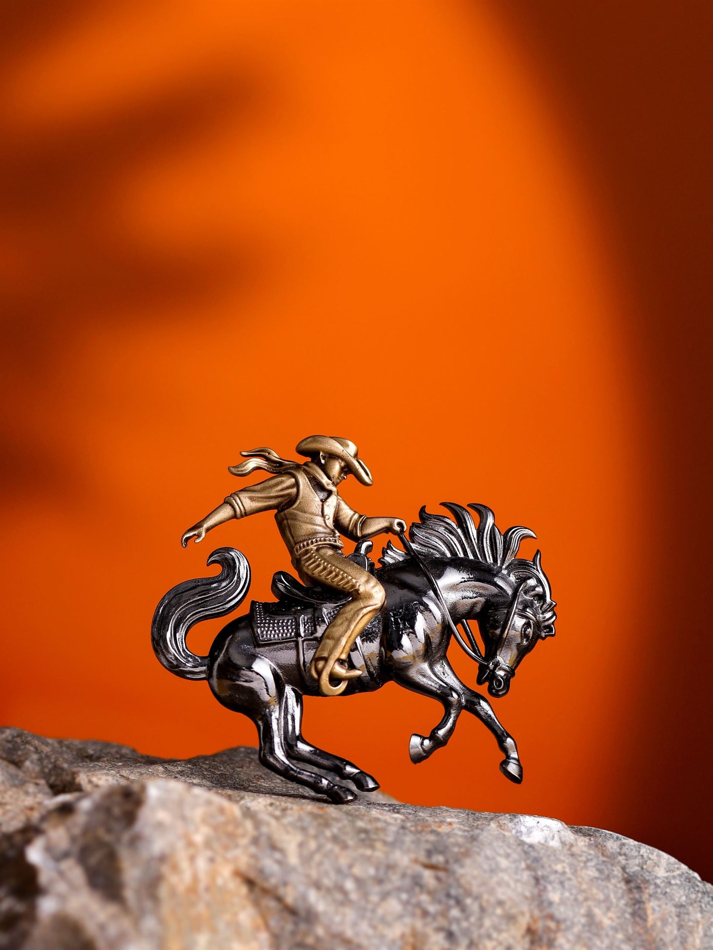Rodeo Rider Brooch