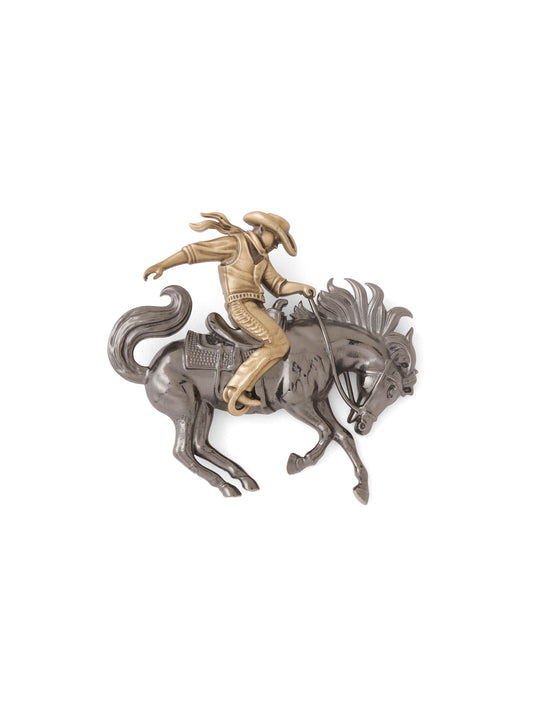 Rodeo Rider Brooch