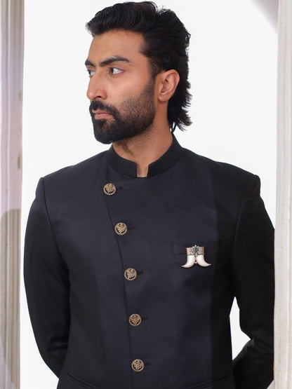 The Regal Tusker Brooch