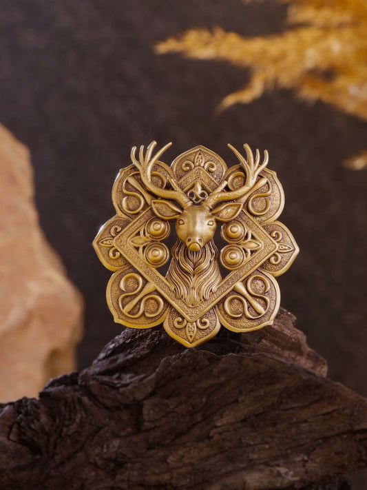 Regal Stag Brooch