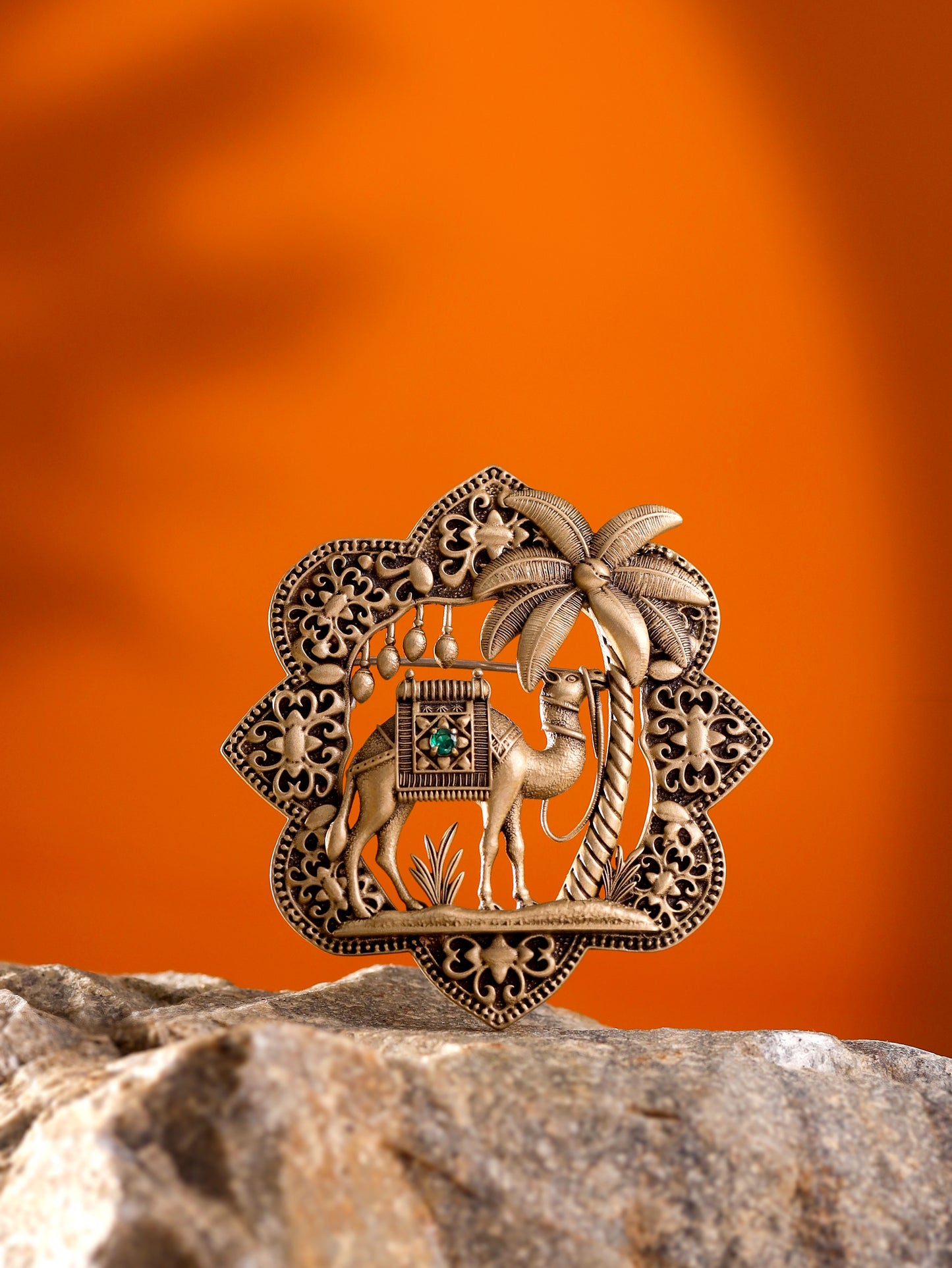 Oasis Camel Brooch