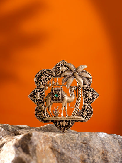 Oasis Camel Brooch
