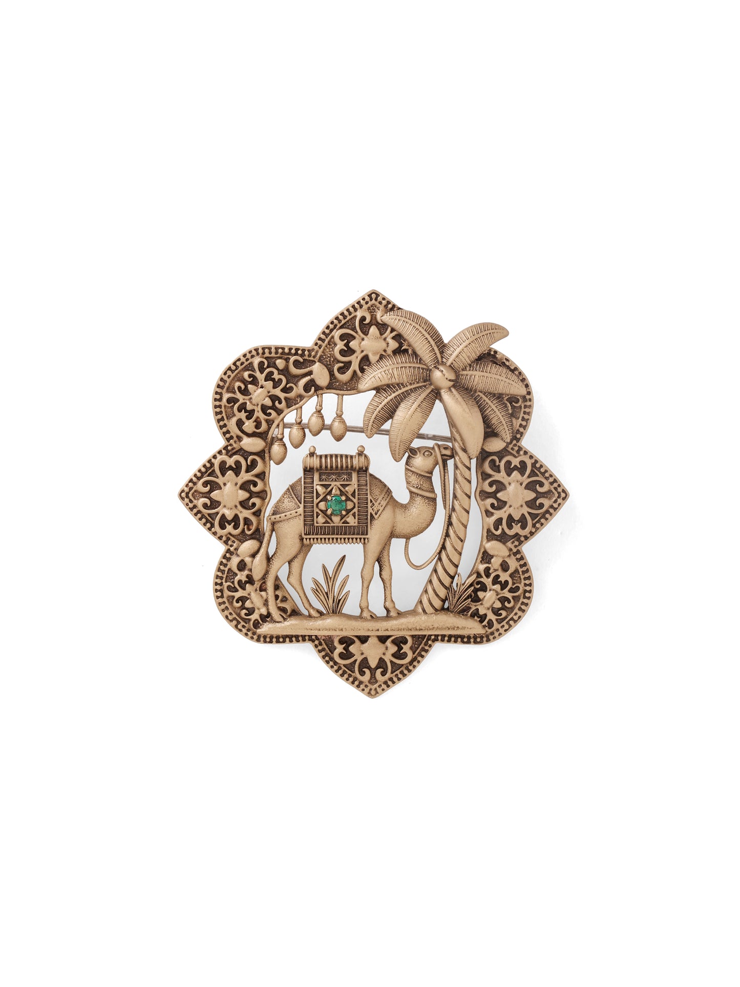 Oasis Camel Brooch