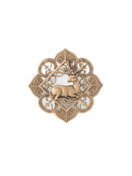 Serene Stag Brooch