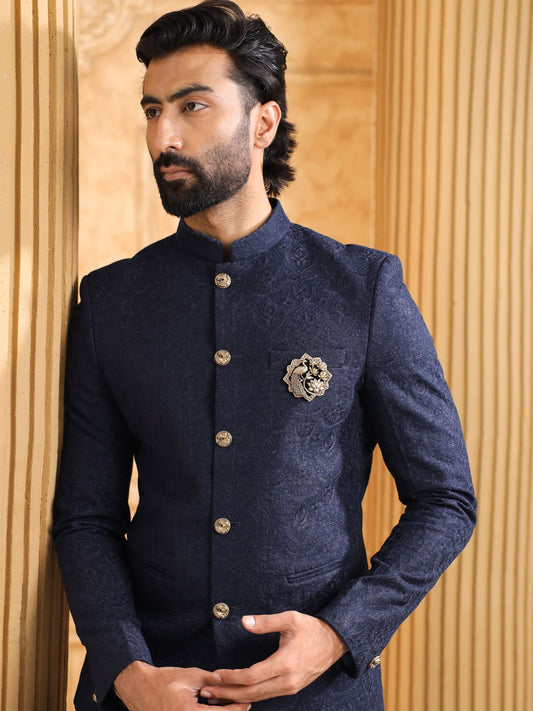 The Lotus Peacock Brooch