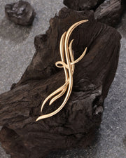 Liquid Gold Brooch