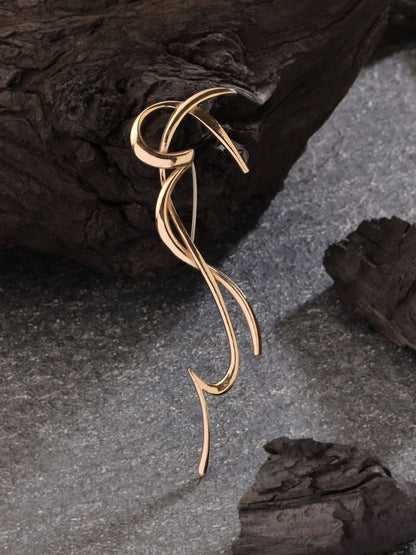 Abstract Signature Brooch