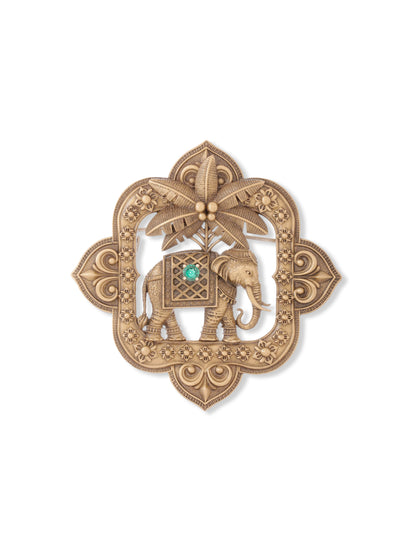 Elephant Majesty Brooch