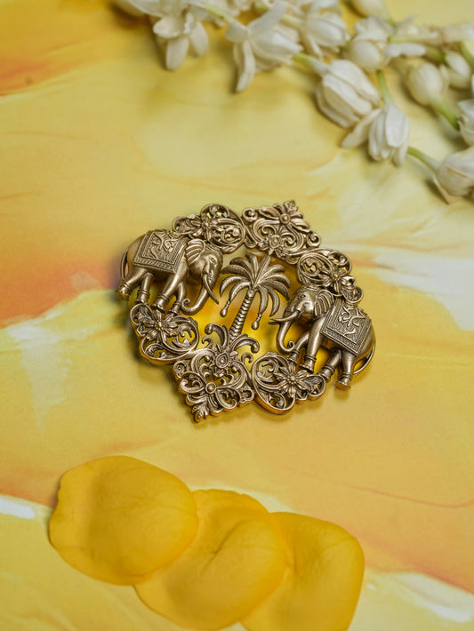 Elephant Royale Brooch